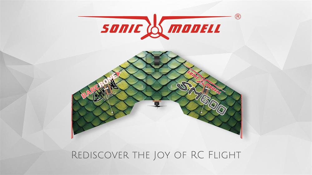 SonicModell-SM600-Drahtschnitt-600-mm-Spannweite-EPP-FPV-Flugzeug-RC-Fluumlgel-KITPNP-2021168-1